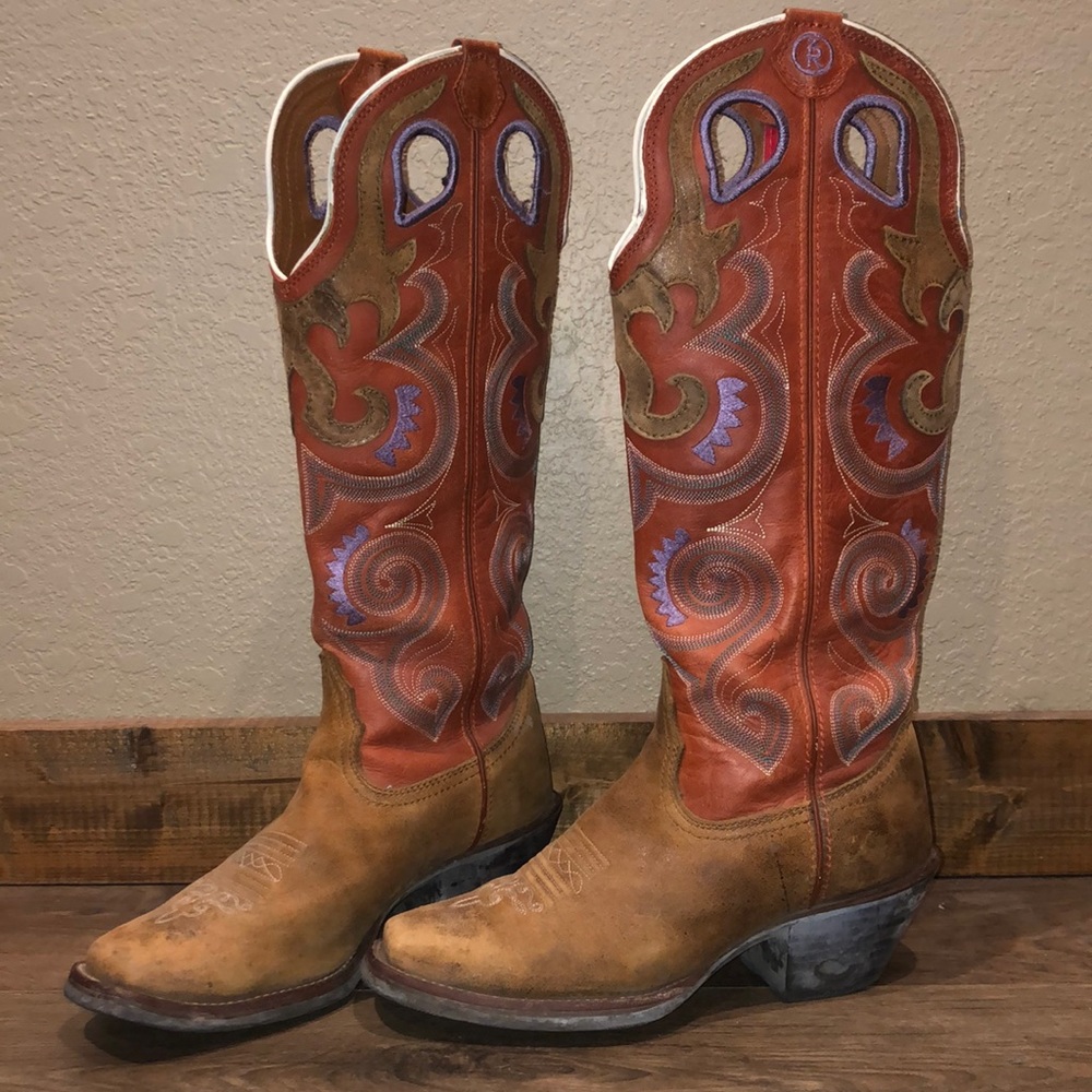 Tony Lama Women’s Tall Cowboy boots Size 7